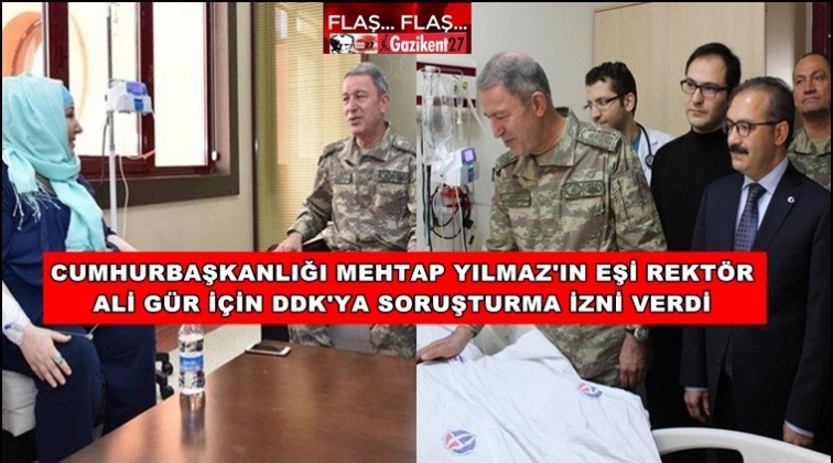 DDK'ya Rekt&ouml;r Ali G&uuml;r'&uuml; araştırma yetkisi