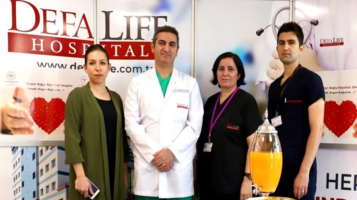 Defa Life Hastanesi'nden &quot;Organ Bağışı Standı&quot;