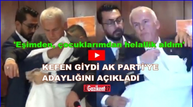 'Deli Aydın geliyor' dedi, kefen giydi, aday oldu...