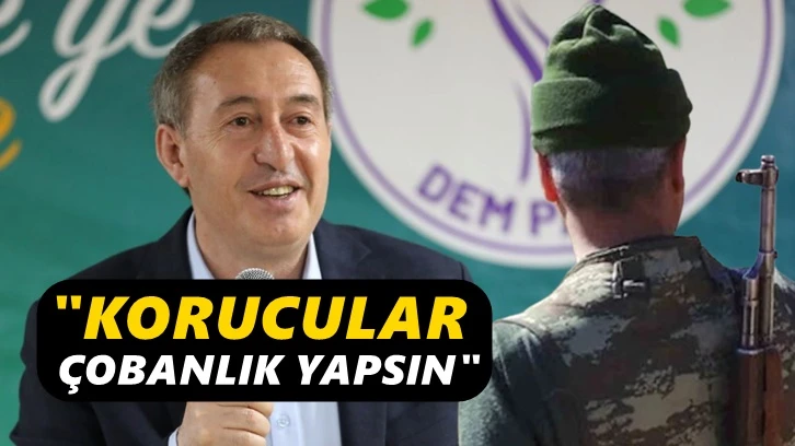 DEM Partili Bakırhan'ın 'Korucular çobanlık yapsın' sözlerine tepki yağıyor!