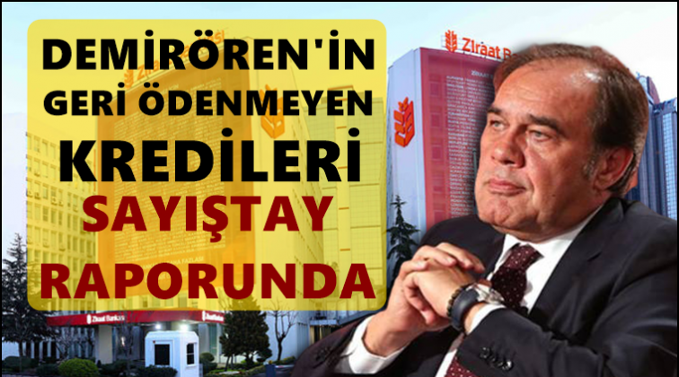 Demirören belgeleri Sayıştay raporunda...