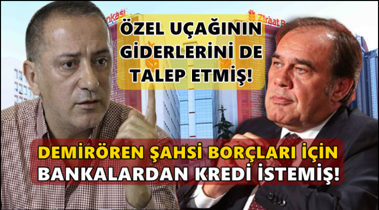 Demirören, şahsi borçları için de kredi istemiş!