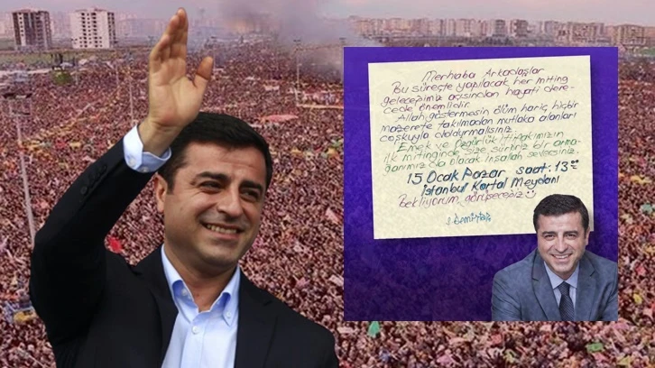 Demirtaş: Kim kimi kapatacakmış, AKP'ye de AYM'ye de gösterelim