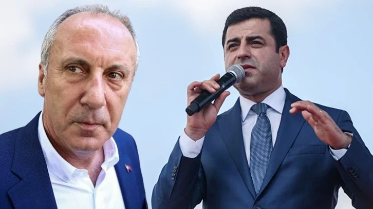 Demirtaş'tan İnce'ye: Muharrem Hoca çok ayıp ediyor...