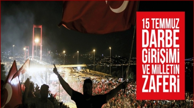Demokrasi zaferi 3 yaşında