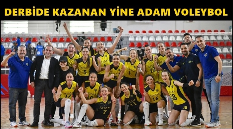 Derbide kazanan yine Adam Voleybol...