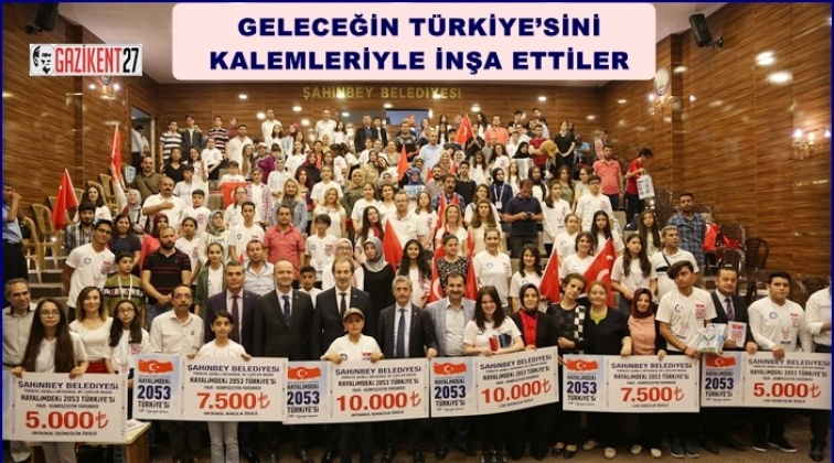 Dereceye giren &ouml;ğrenciler &ouml;d&uuml;llendirildi