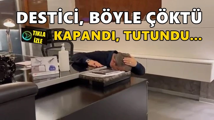 Destici'nin 'Çök, kapan, tutun' videosu gündem oldu!