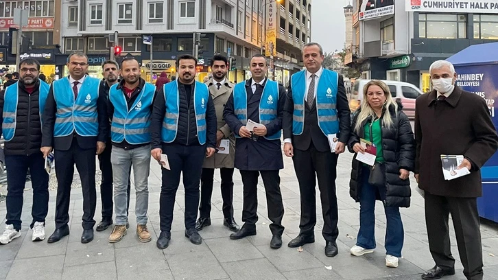 DEVA Partisi Gaziantep'te kampanya başlattı...