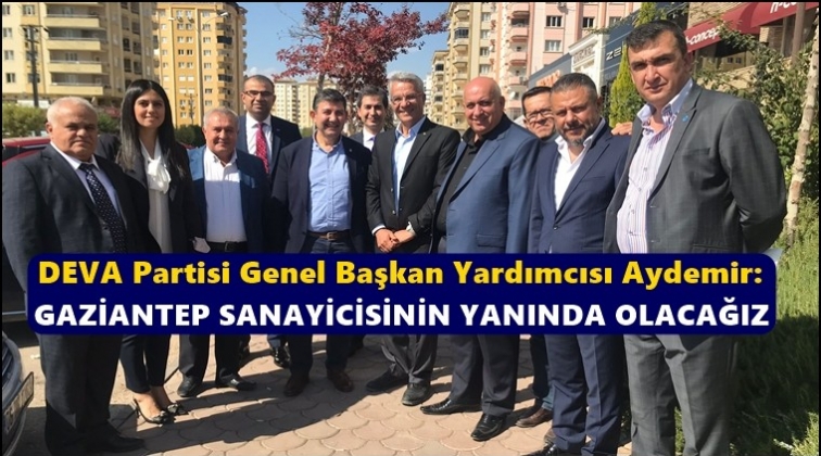 DEVA Partisi Genel Başkan Yardımcısı Gaziantep'te