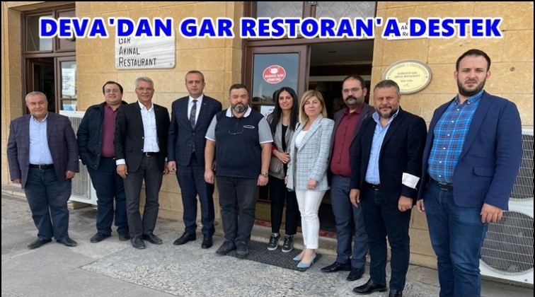 DEVA Partisi’den GAR Restoran’a destek ziyareti