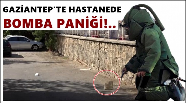 Devlet Hastanesi'nde bomba paniği!..