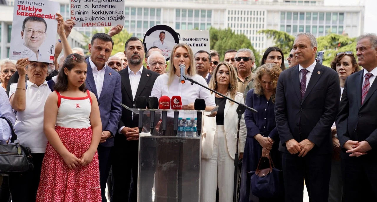 Dilek İmamoğlu: Ekrem İmamoğlu kesinlikle susma hakkını kullanmadı, susturuldu!