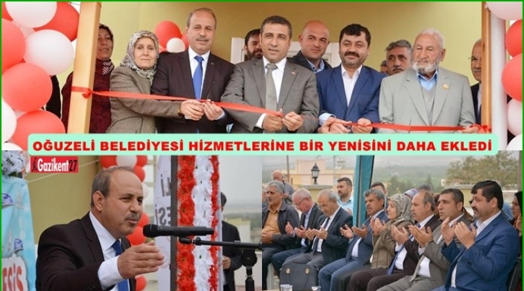 Din&ccedil;kanlar Sosyal Tesisi t&ouml;renle a&ccedil;ıldı