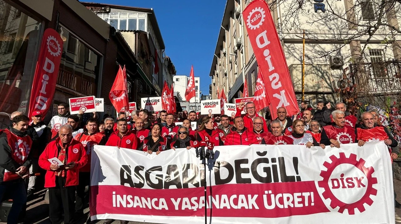 DİSK, İstanbul&rsquo;dan Ankara&rsquo;ya y&uuml;r&uuml;y&uuml;ş başlatıyor...