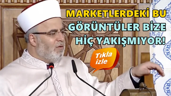 Diyanet Başkan Yardımcısı yağ kuyrukları için vatandaşı suçladı!