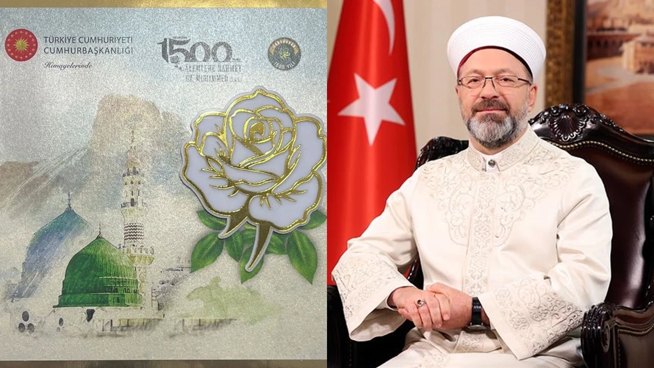 Diyanet, düzenlediği program için altın varaklı davetiye bastırdı!