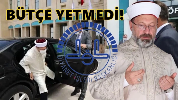 Diyanet harcamaya doymuyor! 2023 bütçesi yetmedi...