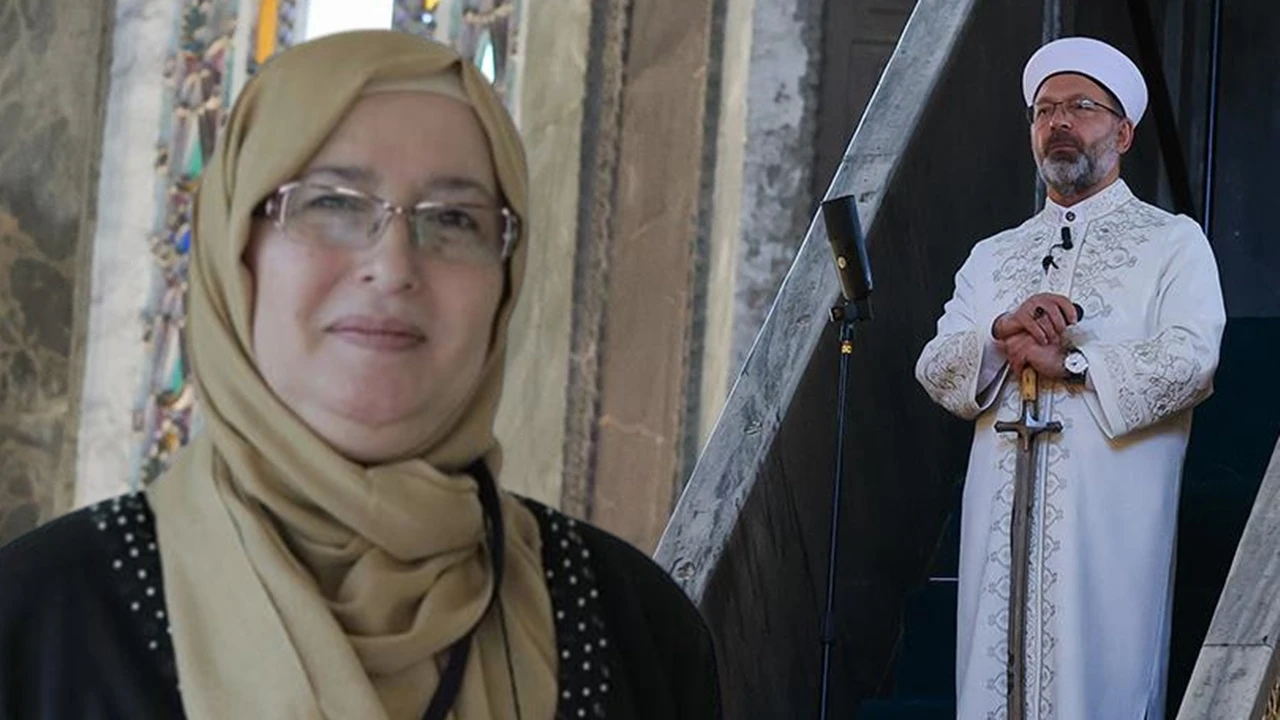 Diyanet'in hutbesine tepki gösterdi, başörtüsünü çıkaracağını açıkladı...