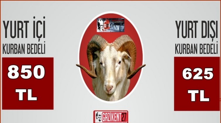 Diyanet kurban kesim bedelini a&ccedil;ıkladı