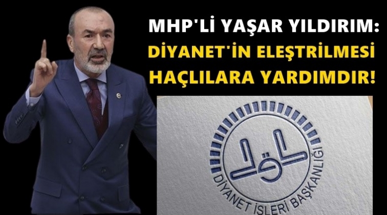 Diyanet'in bütçesini eleştirmek Haçlılara yardımmış!