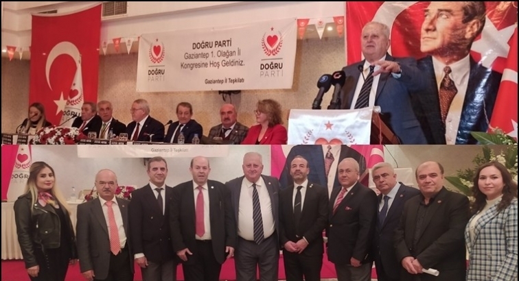 Doğru Parti Gaziantep İl Kongresi yapıldı