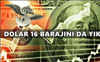 Dolar 16 lirayı, Euro 17 lirayı aştı...