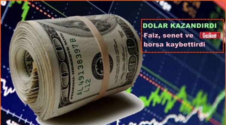 Dolar kazandırdı, şampiyon borsa...