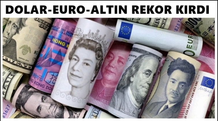 Dolar ve euro rekor tazeledi!