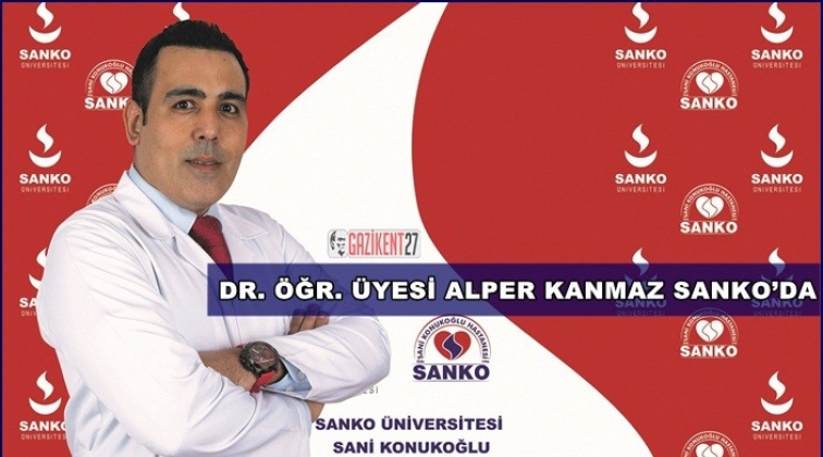Dr. &Ouml;ğr. &Uuml;yesi Alper Kanmaz Sanko'da