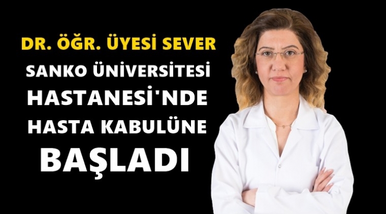 Dr. Özlem Nuray Sever Sanko'da...