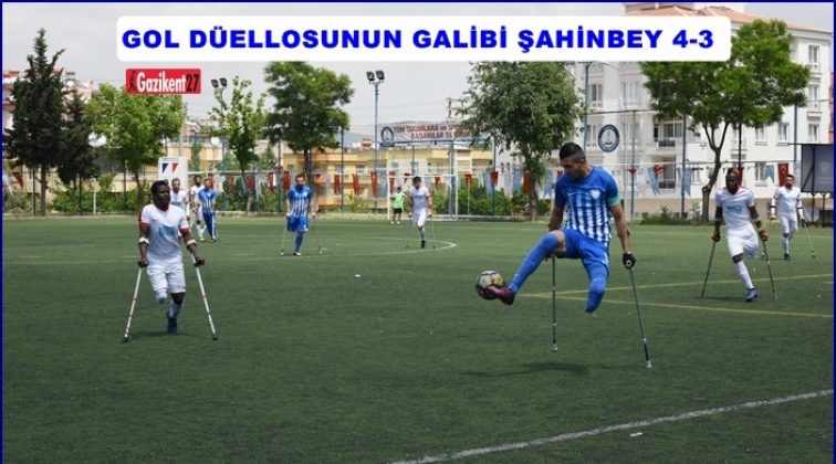 Düellonun galibi Şahinbey Ampute