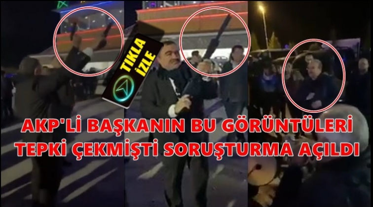 Düğündeki silah görüntülerine soruşturma