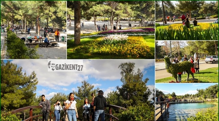 D&uuml;l&uuml;k Tabiat Parkı kendine hayran bıraktırıyor