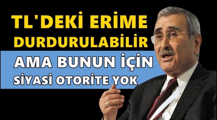 Durmuş Yılmaz: TL'deki erime bir tercihtir...