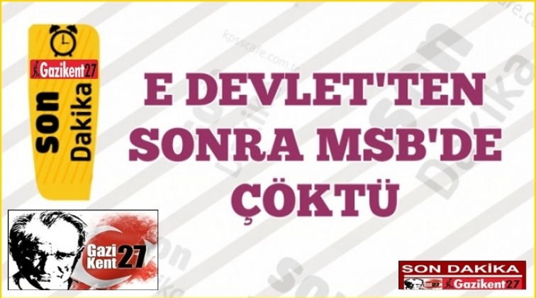 E-Devletten sonra bu kez o site &ccedil;&ouml;kt&uuml;!