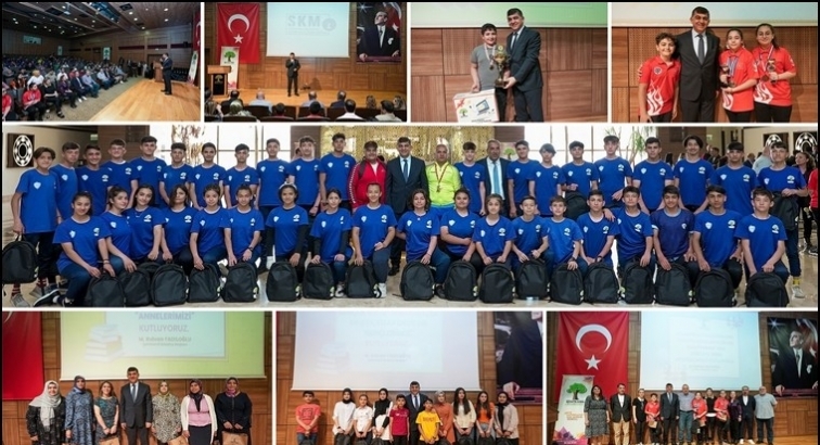 Eğitim ve spor &ouml;d&uuml;lleri sahiplerini buldu