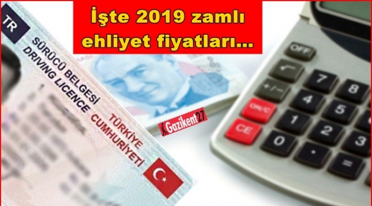 Ehliyet fiyatlarına zam geldi!