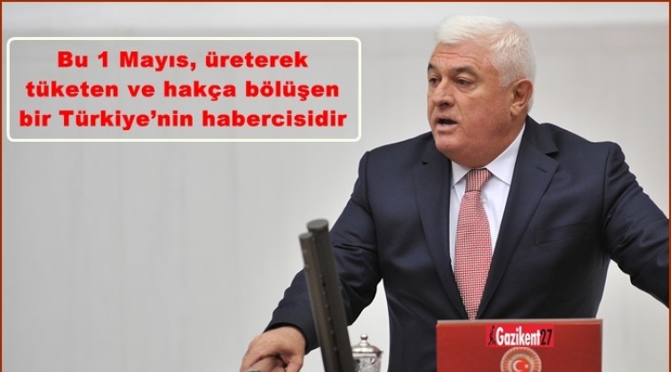 Ekici, 1 Mayıs İş&ccedil;i Bayramı'nı kutladı