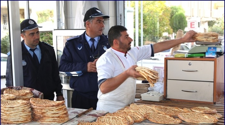 Ekmek gramajları tek tek kontrol edildi