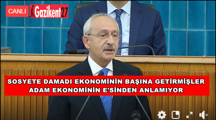 'Ekonomi nedir bilmez, fakiri fukarayı bilmez'