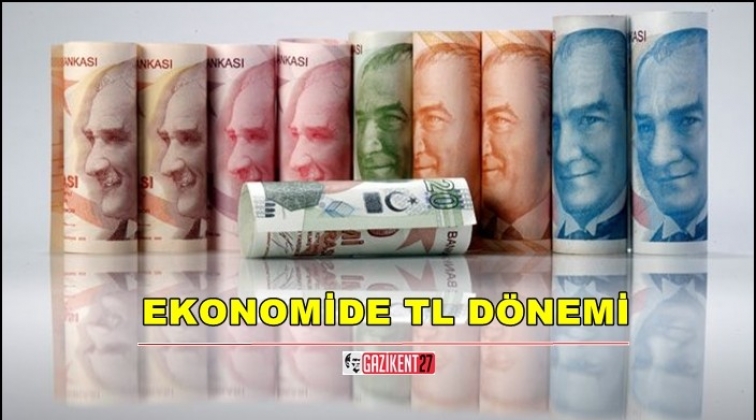 Ekonomide Türk lirası devri