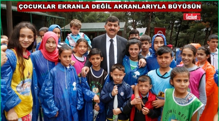 'Ekranla Değil, Akranla B&uuml;y&uuml;s&uuml;n &Ccedil;ocuklar' projesi