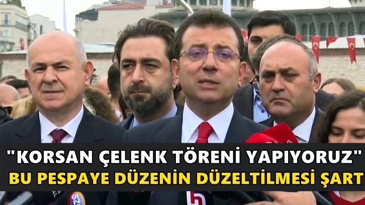 Ekrem İmamoğlu'ndan 19 Mayıs isyanı!