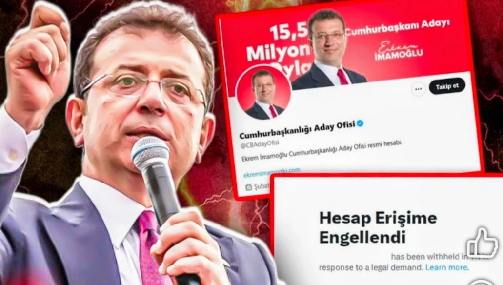 Ekrem İmamoğlu'nun yeni hesabına da erişim engeli getirildi!