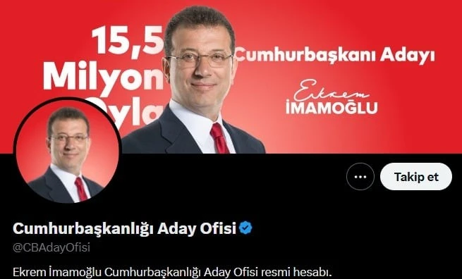 Ekrem İmamoğlu'nun yeni hesabına da erişim engeli getirildi!