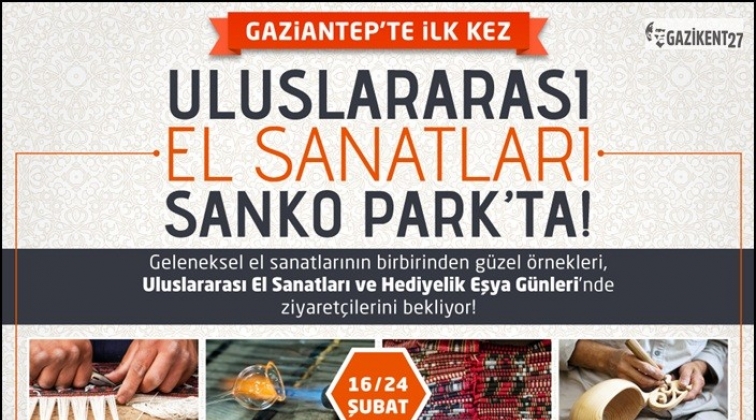 El Sanatları ve Hediyelik Eşya G&uuml;nleri...