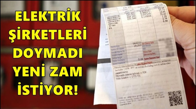 Elektrik şirketlerinden yeni zam talebi!