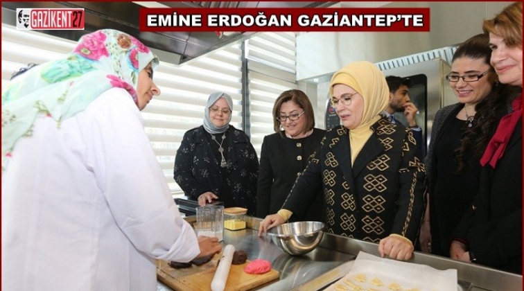 Emine Erdoğan Gaziantep'te
