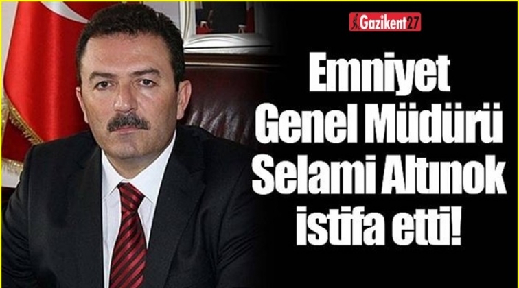 Emniyet Genel M&uuml;d&uuml;r&uuml; istifa etti